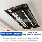 Tendedero Eléctrico Inteligente con Control Remoto, Secador de Ropa Plegable de Cuatro Postes para Balcón