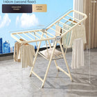 Tendedero de Ropa Plegable Multifuncional, de Piso a Techo para Balcón, Interior y Exterior