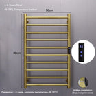 Empaque del toallero calefactor con accesorios de montaje