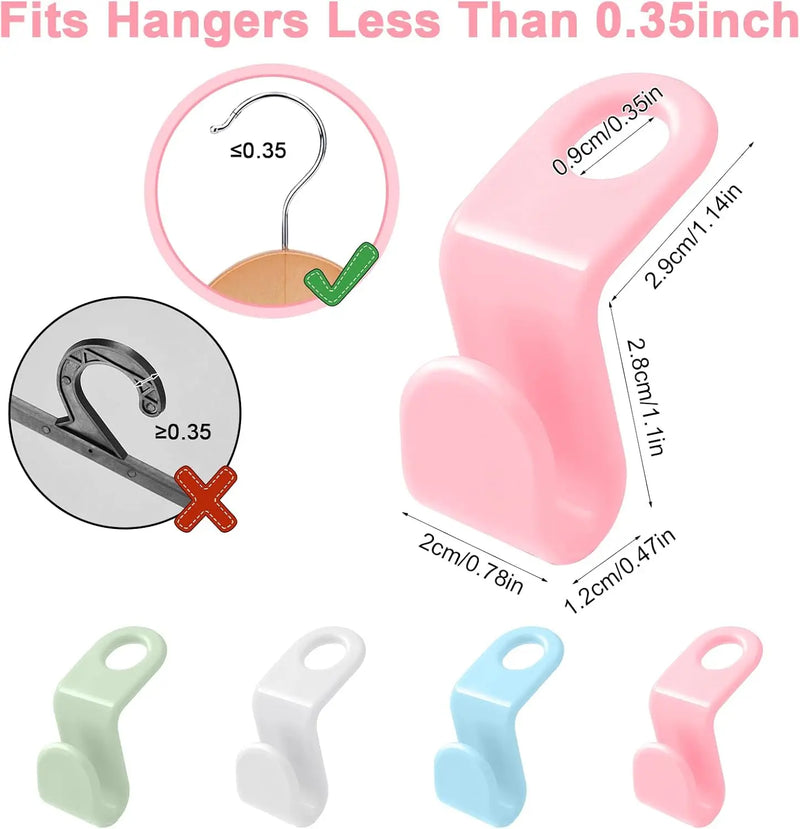 Paquete de conectores de perchas, listos para usar