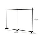 Soporte de Exposición para Ropa de Tienda Exterior, Perchero de Suelo a Techo de Hierro Forjado, Estante Simple para Ropa de Mujer