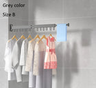Tendedero de Ropa Plegable de Aleación de Aluminio, Retráctil y Montaje en Pared para Balcón, Dormitorio, Cocina, Sala de Estar