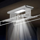 Tendedero eléctrico con luces LED integradas
