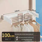 Tendedero de Ropa Plegable Invisible para Pared, Extensible para Interior, Balcón, Baño