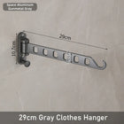 Tendedero de Ropa Plegable de Aluminio para Pared