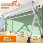 Tendedero de Ropa Plegable Telescópico para Interior y Exterior, Vertical Móvil para Edredones y Colgadores, Forma X