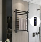 Tendedero de Ropa Eléctrico con Control de Temperatura y Tiempo, Acero Inoxidable 304, Calienta Toallas, 780x500x120mm, 110V/220V