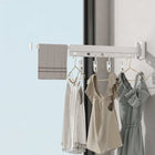 Colgador de Ropa Plegable Retráctil - Tendedero de Aluminio para Interior y Exterior WB3027