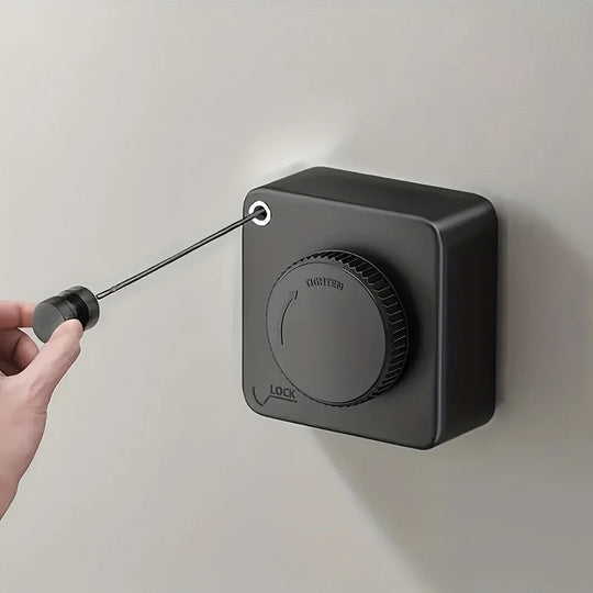 Primer plano de cuerda de acero inoxidable