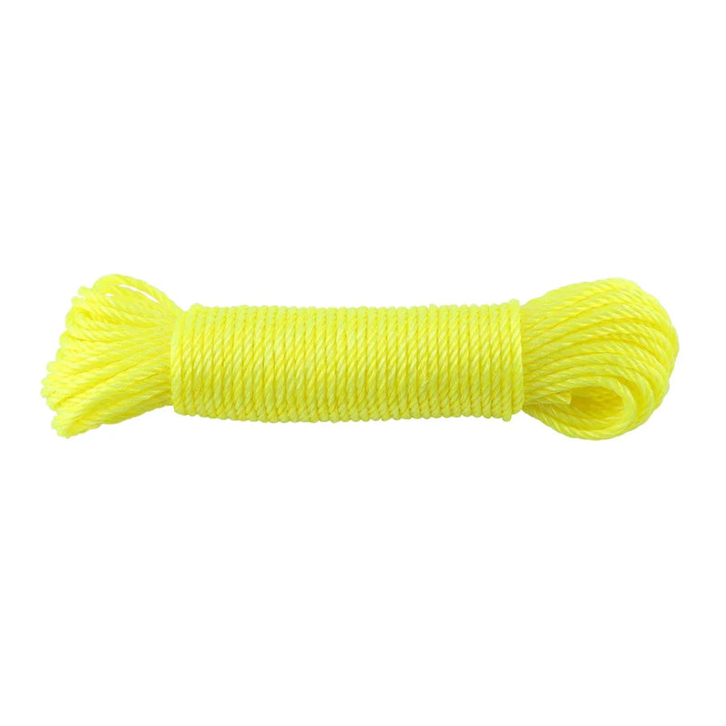 Color amarillo de la cuerda de nylon