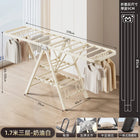 Tendedero de Ropa Plegable para Balcón, Hogar, Secado de Edredones, Ropa de Bebé, Colgador Exterior
