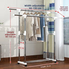 Tendedero de Ropa Plegable de Interior - Una Barra, Organizador de Plástico para Dormitorio