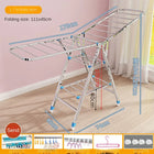 Tendedero de Ropa Plegable de Acero Inoxidable para Interior y Exterior – Balcón, Jardín y Más