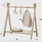 Pinzas de madera con muelles de acero