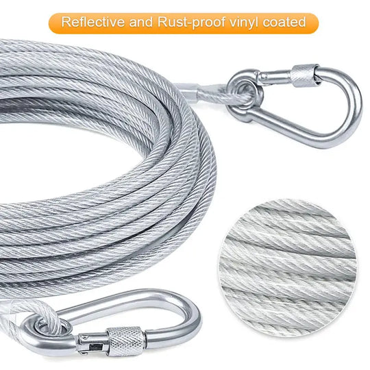 Cuerda de acero inoxidable resistente al viento