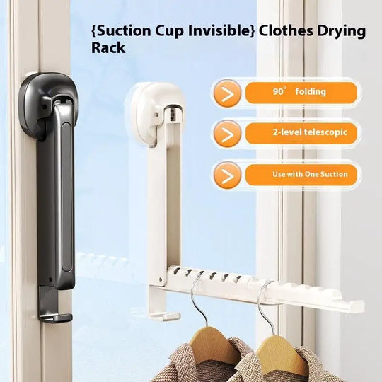 Rejilla retráctil de acero inoxidable para secar ropa