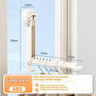Empaque del tendedero de ropa plegable de pared