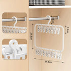 Dimensiones compactas del tendedero plegable