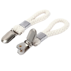 5 Pinzas Antideslizantes de Baño para Toallas - Clip de Acero Inoxidable y Algodón para Calcetines y Ropa - Organizador de Almacenamiento para el Hoga