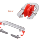 ABDH 6 Piezas Separadores de Cuerda para Tendedero, Aluminio de Alta Resistencia Exterior, Cargas Pesadas