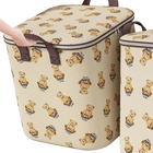 Bolsa de almacenamiento impermeable y a prueba de humedad para edredones y ropa, gran capacidad, bolsa de mudanza plegable y duradera para el hogar