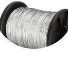 Cable de acero inoxidable 50 m/196 ft con 50 crimps de aluminio, núcleo 7x7, cuerda 304 para colgar al aire libre, tendedero, jardín