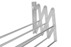 Cofan - Tendedero de Pared Extensible de Aluminio, Plegable con 6 Barras, 80 x 45.5 cm