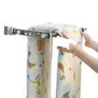 Colgador de Ropa de Pared Plegable - Ahorro de Espacio y Fácil Instalación