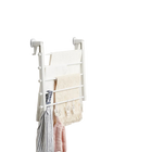 Colgador de Ropa Plegable y Retráctil de Pared – Tendedero de Aluminio para Interior y Exterior, Ahorra Espacio