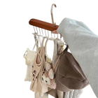 Colgador Multifunción con Pinzas para Calcetines y Pantalones - Tendedero de Ropa Organizador