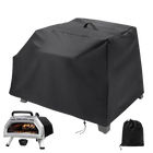 Cubierta impermeable para tendedero de ropa 420D, a prueba de polvo y viento, protectora para exteriores, negra, accesorios de camping para RV