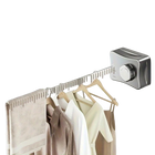 Cuerda de Ropa Retráctil de Acero Inoxidable 304, 5.1 Metros, Tendedero de Ropa Interior Invisible para Toallas, Edredones