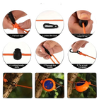 Cuerda de Ropa Retráctil Portátil de 10m, Antideslizante y Antiviento para Viajes, Camping y Hotel