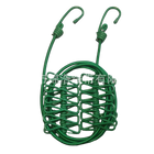 Cuerda de Tendedero Portátil para Exterior y Viaje, Elástica y Antiviento con 12 Pinzas Coloridas