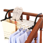 Estante Plegable Multifuncional para Balcón: Secador de Zapatos, Toallas y Ropa Interior