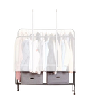 Funda Protectora para Tendedero de Ropa de Pie - Gran Capacidad, Cubierta Organizadora para Almacenamiento