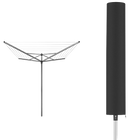 Funda Protectora para Tendedero de Ropa Giratorio - Cubierta Antiviento e Impermeable con Cuerda Anti-UV