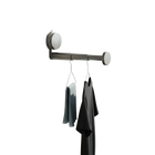 Gancho de Pared con Ventosa Ajustable Telescópico para Colgar Ropa - Tendedero sin Taladro para Baño y Balcón
