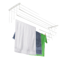 KADAX Tendedero de Ropa de Techo para Baño 5 Barras 100cm Sólido Resistente