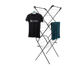 KADAX Tendedero de Ropa Vertical Estrecho Plegable para Balcón