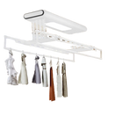 Nuevo Tendedero Eléctrico Plegable Inteligente 2024, Capacidad Máx. 35 Kg, con Luz de Balcón y Bastidor para Secar la Ropa