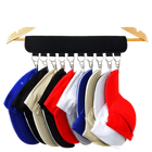 Organizador de Gorras y Sombreros para Armario, Perchero con Ganchos para Puerta, Estante Multifuncional