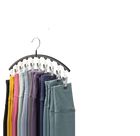 Organizador de Ropa Colgante Metálico 2 Piezas