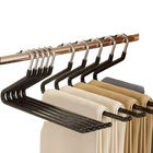 Pack de 5/10 Perchas Antideslizantes para Pantalones en Forma de Ganso, Pinzas sin Marcas, Organizador de Armario