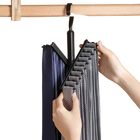 Percha para Corbata Giratoria 20 Ranuras - Organizador de Armario para Corbata y Cinturón