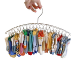 Percha para Secar Ropa de Acero Inoxidable con 20 Pinzas