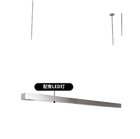 Perchero Colgante de Acero Inoxidable con Luz LED para Pared y Techo