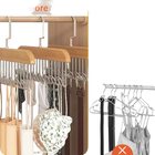 Perchero Multifuncional de Madera para Ropa Interior y Accesorios - Organizador de Armario y Secado