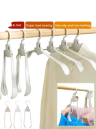 Perchero Portátil Plegable Multifuncional para Secar Ropa
