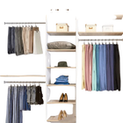 Pinzas de Ropa de Acero Inoxidable Premium con Ganchos - Ahorro de Espacio para Pantalones, Toallas y Organización de Armario